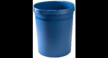 HAN GRIP KARMA 18198-16 Prullenbak 18 l (Ø x h) 31.2 cm x 35 cm Kringloop kunststof Eco-blauw 1 stuk(s)