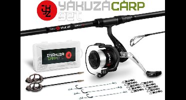 Delphin - YAKUZA - Karper Visset – Compleet & Direct Klaar voor Gebruik - 3.60m
