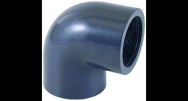 PVC-U 90°Bocht Sok x IG 63 mm x 2" PN10