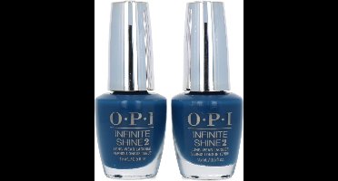 O.P.I Infinite Shine Nagellak - Duomo Days, Isola Nights (set van 2)