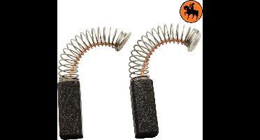 Koolborstelset voor Casals Schuurmachine TH10/2 - 6,4x6,4x15mm