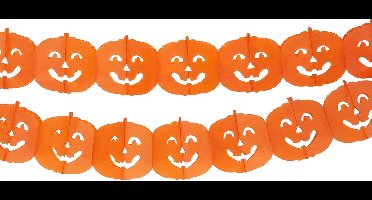 Vegaoo - Oranje pompoenen slinger