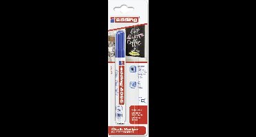 Krijtstift edding 4095 rond blauw 2-3mm blister | Blister a 1 stuk