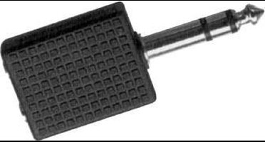 Dubbele Vrouwelijke 3.5Mm Stereo Jack Naar Mannelijke 6.35M Stereo Jack