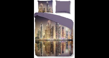 PURE 5262-M Dubai - dekbedovertrek - lits jumeaux - 240x200/220 cm  - microfiber - multi