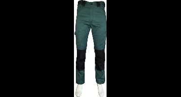 Yoworkwear Werkbroek katoen/polyester flessengroen maat 44