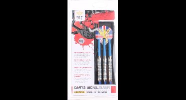 LONGFIELD NICKELSILVER SET SOFTIP DARTS 18 GR.