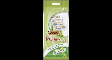 BIC Pure lady pouch 4 Stuks