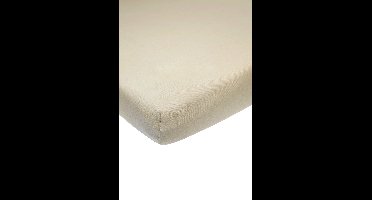 Meyco Home Uni hoeslaken twijfelaar - sand - 120x200cm