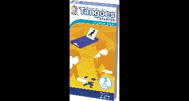 SmartGames Tangoes Starter - Educatieve Tangram Puzzel - 54 Uitdagingen - Vormenpuzzel voor 1 of 2 Spelers - Vanaf 5 Jaar