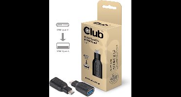 Club 3D USB-C® 5 Gbps naar A M/V-adapter