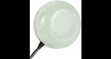 Fietsbel Ding-Dong Widek Mandala ø80mm - frost grey