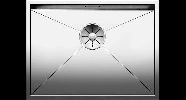 Spüle Blanco Zerox 550-U Unterbau 521591 InFino