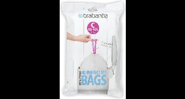 Brabantia Perfect Fit Afvalzakken - 10/12 l - Code C - 40 stuks