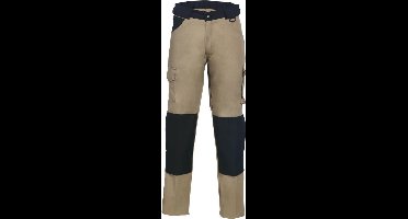 HAVEP Werkbroek Worker kniezakken 8657 - Camel/Zwart - 58