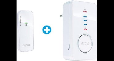 m-e BELL-350 draadloze deurbel met converter