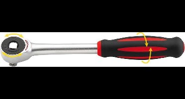Formaat Ratelsleutel 1/4'' met Draaibare Handgreep - Professioneel Gereedschap
