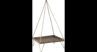 PTMD Etagere - goudkleurige schaal - presentatie voor bv kerstdecoratie