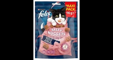 Felix Tasty Nuggets Zalm, forel voor kat 180 gr