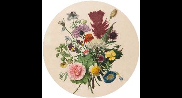 Plexiglasschilderij Bloemen boeket - Ø 70 - Acrylglas - REINDERS