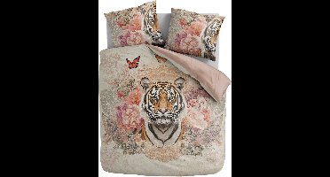 Zydante Dekbedovertrek Set 240x200/220cm – Dekbedhoes met Print – met 2 Kussenslopen - Tigress