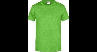 James And Nicholson Heren Ronde Hals Basic T-Shirt (Kalk groen)