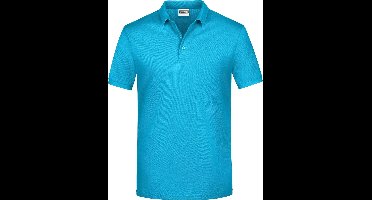 James And Nicholson Heren Basis Polo Shirt (Turquoise)