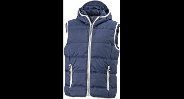James and Nicholson Heren Maritiem Vest (Marine / Wit)