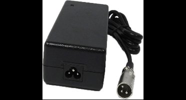 Fietsaccu lader - Elektrische fietsoplader - 24V - 2A - met XLR 3 pins stekker
