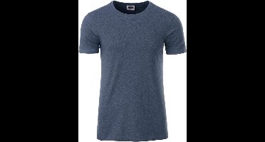 James and Nicholson - Heren Standaard T-Shirt (Navy)