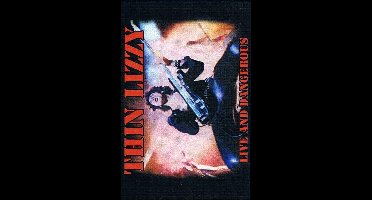 Thin Lizzy - Live And Dangerous - Textiel postervlag