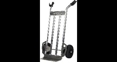 Matador steekwagen type NST200-L Aluminium . Luchtbanden. Max. belasting 350 kg
