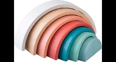 Regenboog blokken pastel - Simply for kids