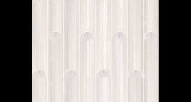 ART DECO BEHANG | Grafisch - wit grijs - A.S. Création New Life