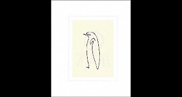 Kunstdruk Pablo Picasso - Le pingouin 50x60cm