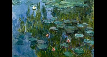 Kunstdruk Claude Monet - Seerosen 100x70cm