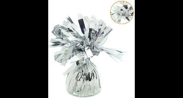 ballon gewichtje 170gr zilver 12 stuks