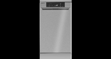 Sharp QWNS1CF49ESEU - vrijstaande vaatwasser - 45cm - Zilver