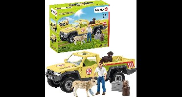 Schleich - Dierenartsbezoek op de boerderij - Speelset