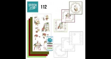 Nr. 112 Embroidery Set Warm Christmas Feelings by Precious Marieke for Stitch and Do