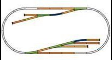 H0 Piko A-rails 55330 Uitbreidingsset Set D 1 set(s)