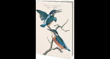 Bekking & Blitz - Wenskaartenmapje - Set wenskaarten - Kunstkaarten - Museumkaarten - Uniek design - Dieren - Vogels - 10 stuks - Inclusief enveloppen - Stephanus Hendrik Willem van Trigt - Teylers Museum Haarlem