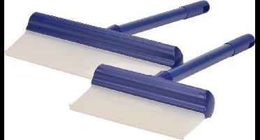 D&L Siliconen Raamwisser Set - Blauw