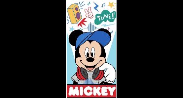 Mickey Mouse strandlaken - 140 x 70 centimeter - Mickey Mouse handdoek