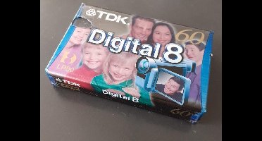 TDK Hi8 videocassette Digital 8, LP90/SP60 min