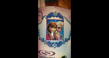 Frozen fleece blanket