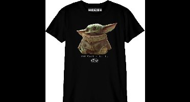 The Mandalorian - Black Men's T-shirt The Child Logo - 14 years