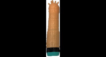 Power Escorts - Dril-Boy 01 - Oldtimer Bestseller Classics vibrator - Multiple Vibrations - deze vibrator heeft een super stimulerende top - extra g spot en clitoris stimulatie - - beige - BR233