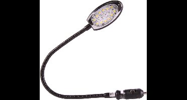 Mamba II Flexibele LED-leeslamp Zwart m. 12V Plug