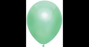 Ballonnen metallic mint - 30 cm